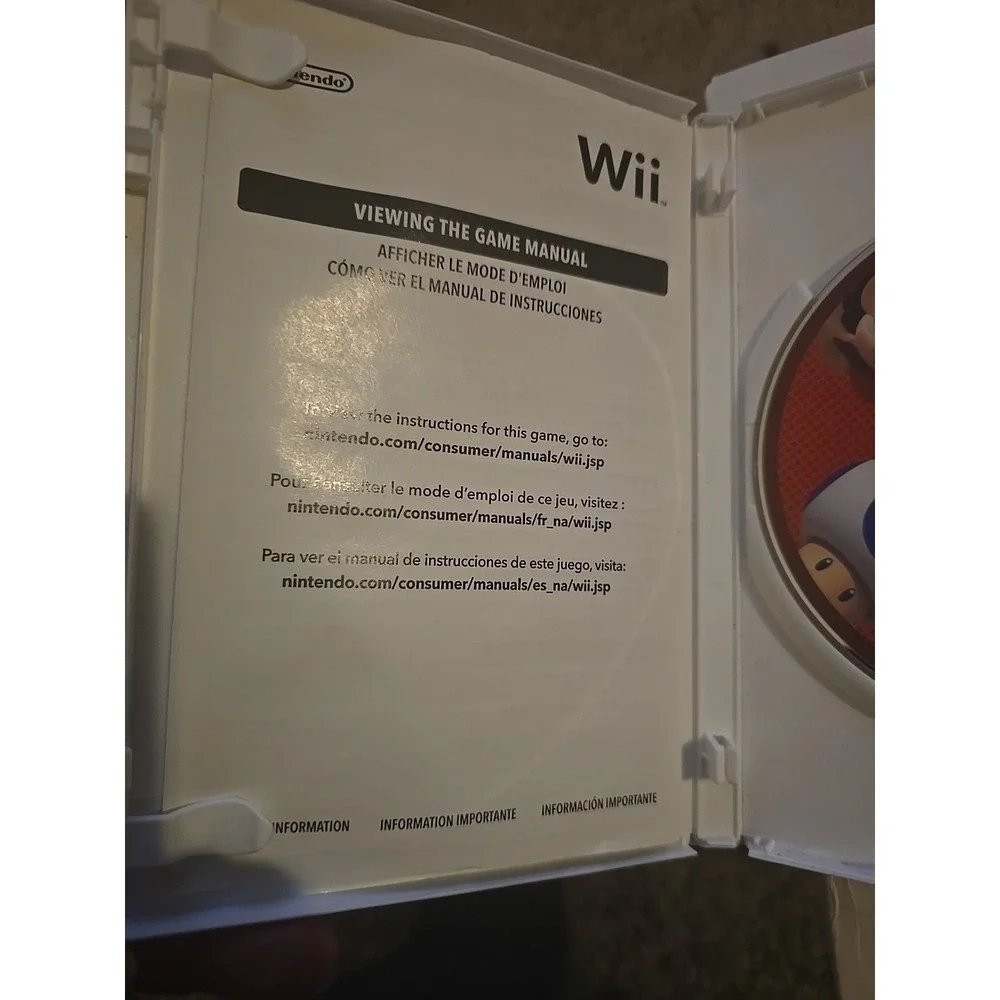 Súper Mario Bros.Wii- Manual